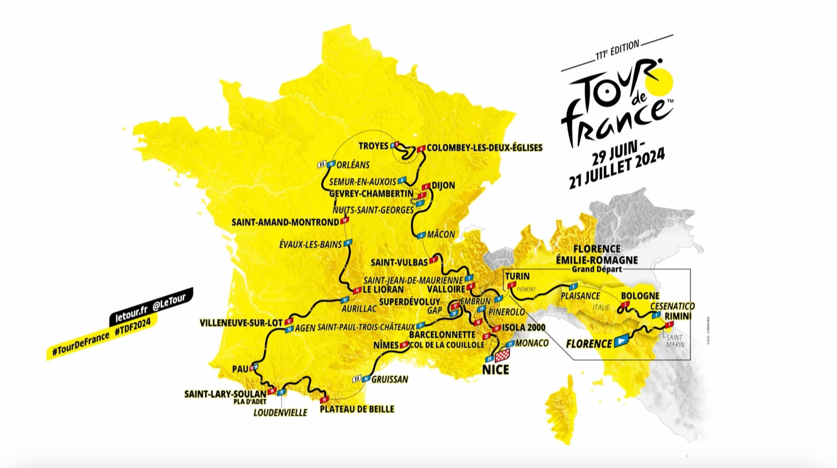 2024 Tour De France Route Unveiling The Ultimate Cycling Adventure   Tour De France 2024 Route Map 